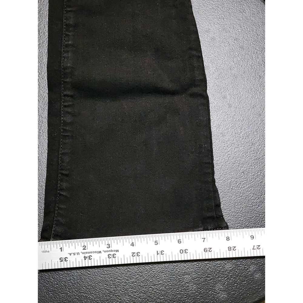 American Eagle Skinny Kick High Rise Next Level Stretch 4 X-Long Black - Picture 8 of 10